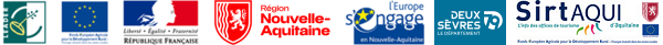 Logos des partenaires du Pays de Gâtine Parthenay